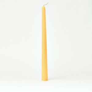 Yellow Tapered Dinner Candle